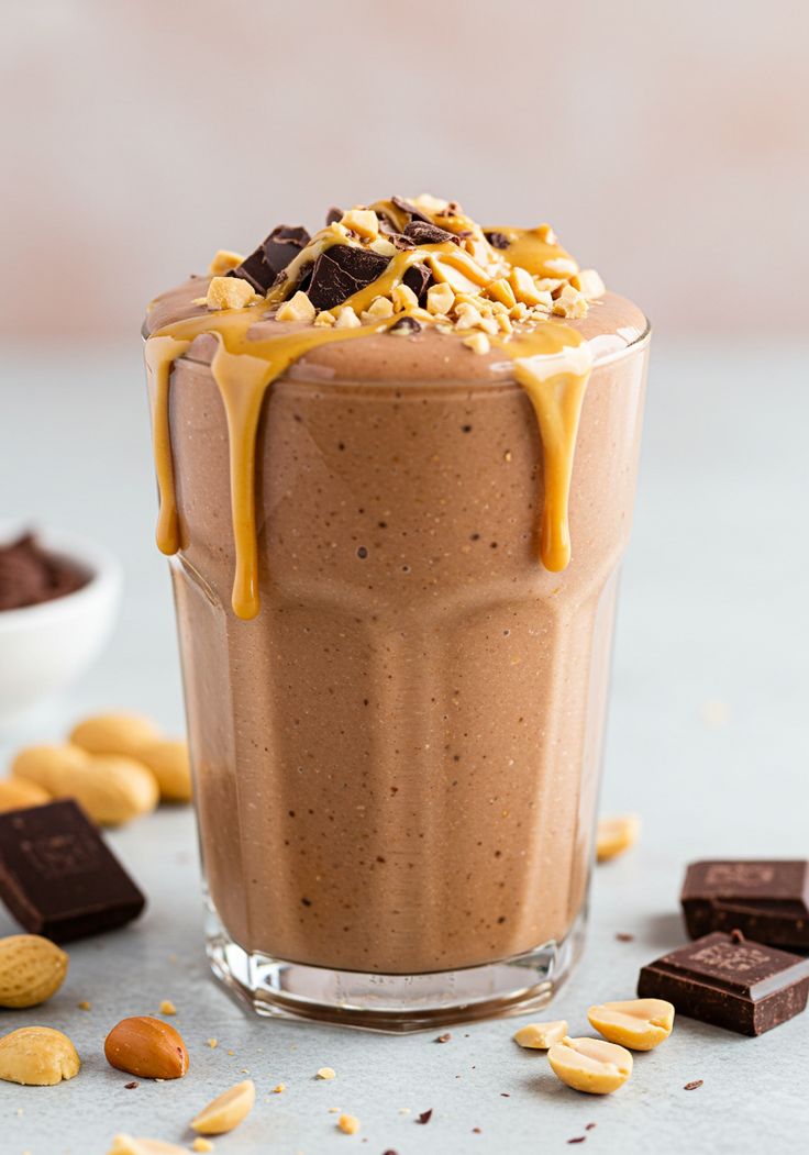 Dark Chocolate Peanut Butter Almond Milk