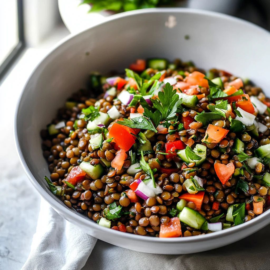 Lobia Lentil Salad bowl